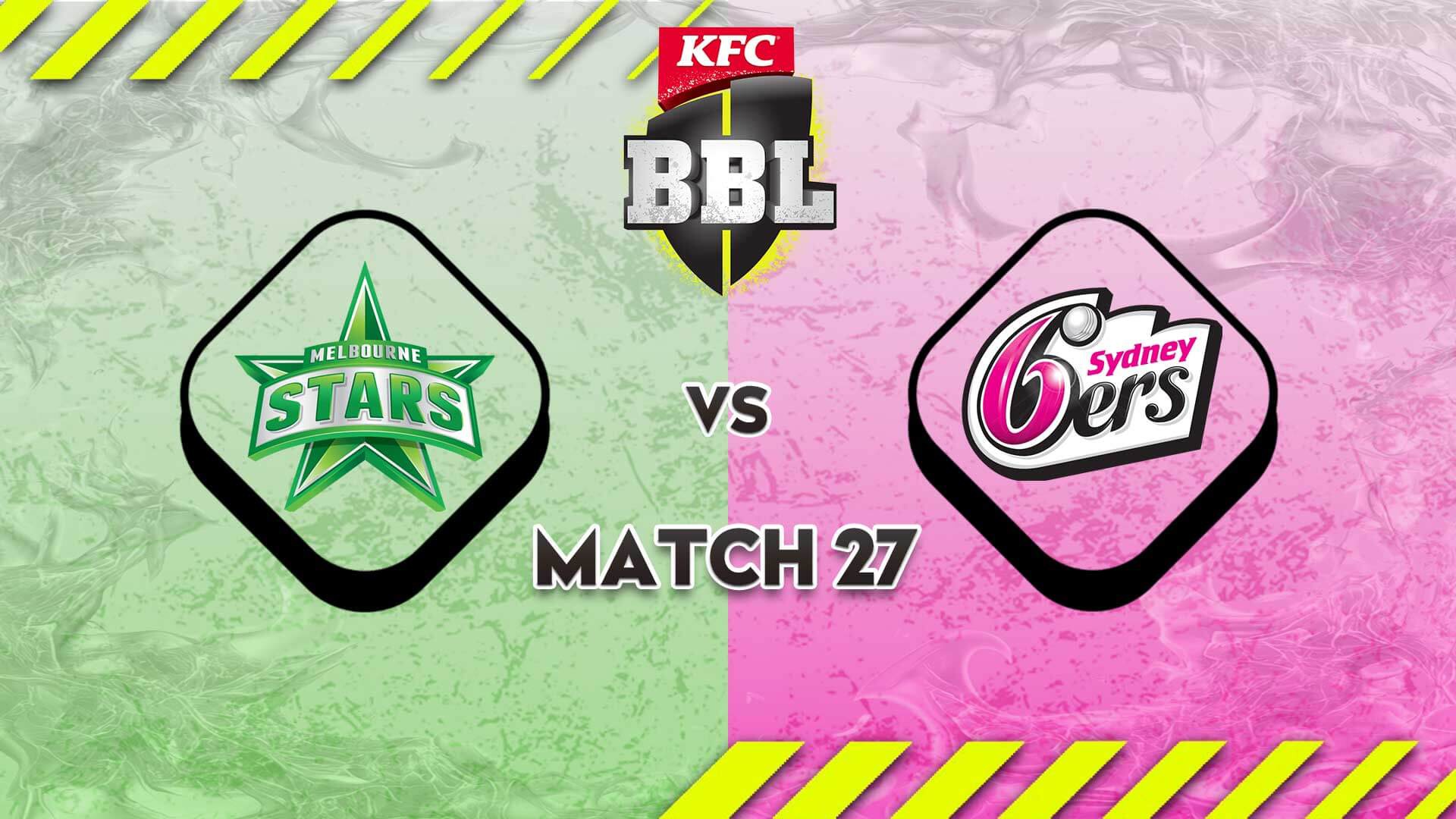 BIG BASH MATCH NO.27