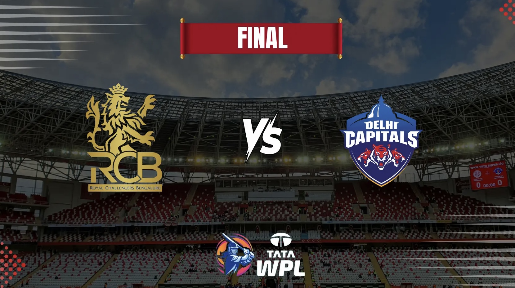 WPL FINAL -  DCW vs RCBW