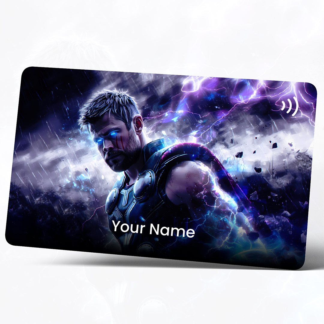 Marvel Theme - Thor PVC Card 3
